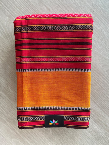 Bengal Soft Cotton Saree (Without Blouse) - 37040-37041