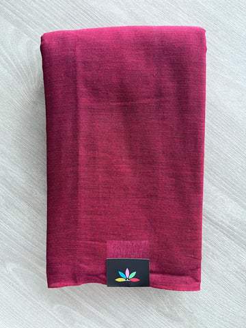 Bengal Soft Cotton Saree (Without Blouse) - 37056