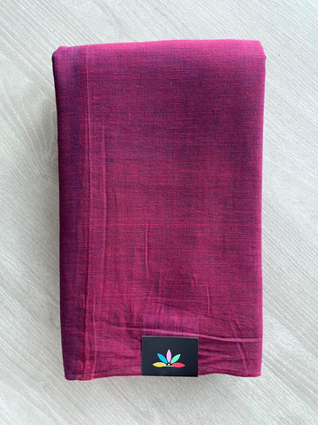 Bengal Soft Cotton Saree (Without Blouse) - 37058