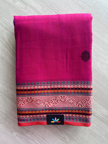 Handloom Bengal Soft Cotton Saree - 37093