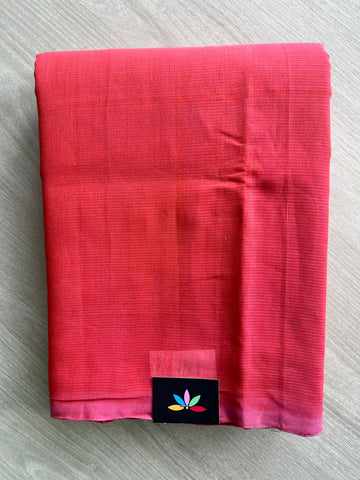 Plain Mangalagiri Handloom Cotton Saree - 37170