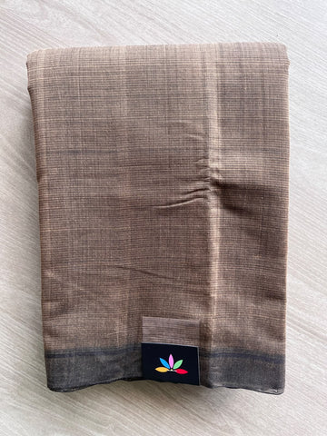 Plain Mangalagiri Handloom Cotton Saree - 37181