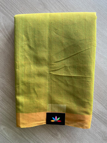 Plain Mangalagiri Handloom Cotton Saree - 37187