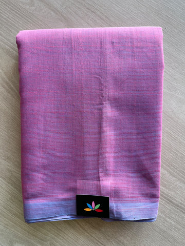 Plain Mangalagiri Handloom Cotton Saree - 37188