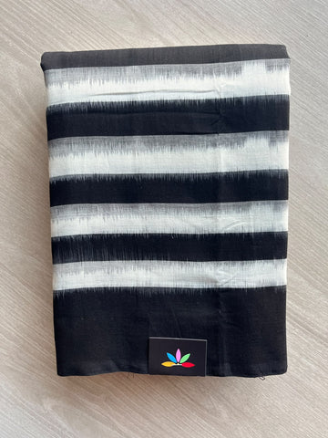 Handwoven Pochampally Ikkat Cotton Saree - 37248