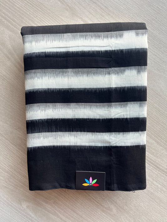 Handwoven Pochampally Ikkat Cotton Saree - 37248