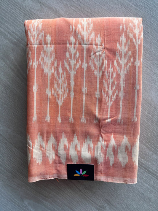 Handwoven Pochampally Ikkat Cotton Saree - 37249
