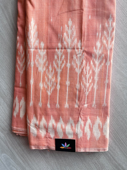 Handwoven Pochampally Ikkat Cotton Saree - 37249