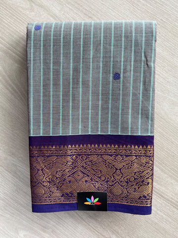 Butta Chettinad Cotton Saree - 37462