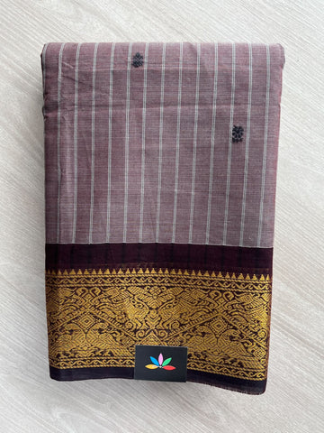 Butta Chettinad Cotton Saree - 37465