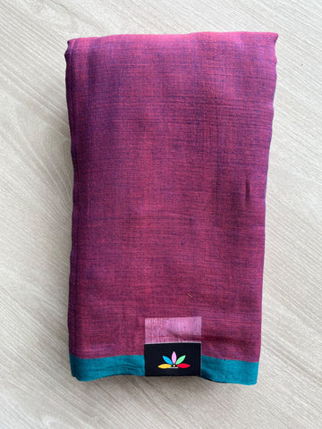 Feather Light Mul Cotton Saree (Without Blouse) - 37496
