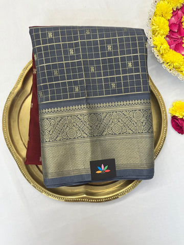 Handloom Venkatagiri Pure Silk Saree - 37524