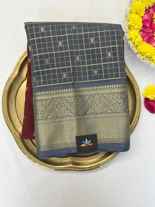 Handloom Venkatagiri Pure Silk Saree - 37524