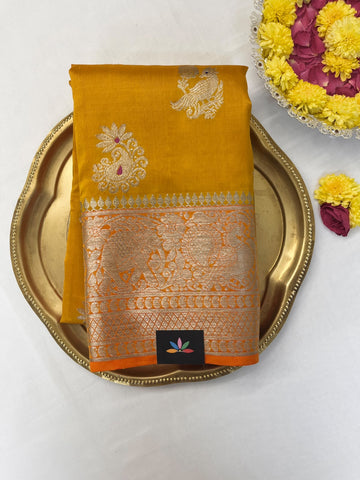 Handloom Venkatagiri Pure Silk Saree - 37529