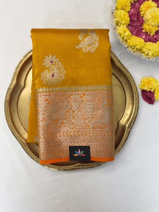 Handloom Venkatagiri Pure Silk Saree - 37529