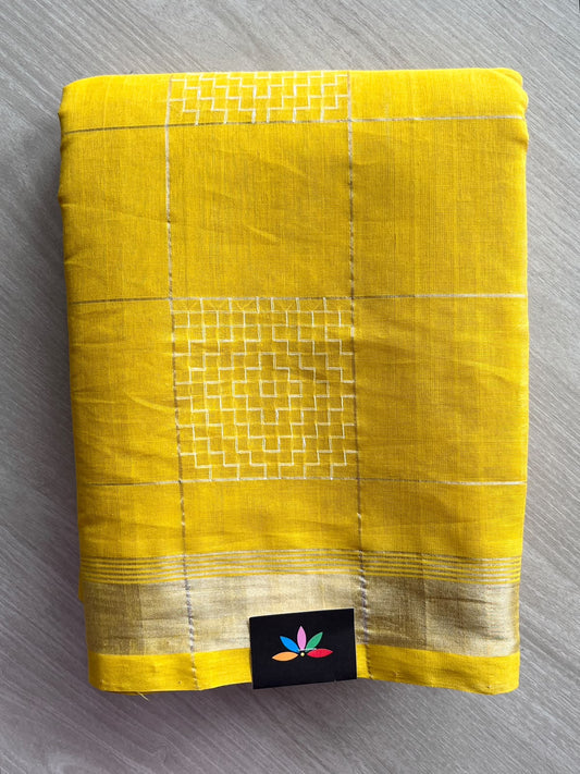Handloom Venkatagiri Cotton Saree - 37543