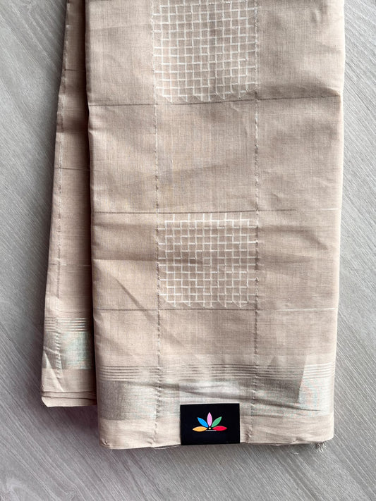 Handloom Venkatagiri Cotton Saree - 37544