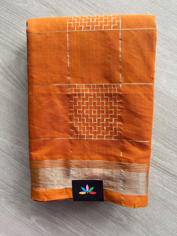 Handloom Venkatagiri Cotton Saree - 37545