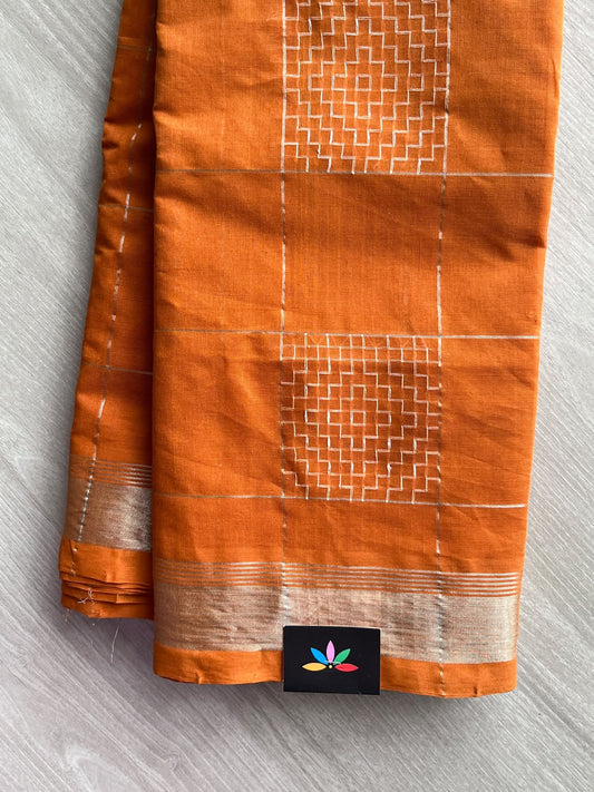 Handloom Venkatagiri Cotton Saree - 37545