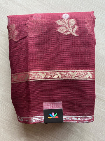 Woven Border Kota Saree - 37620