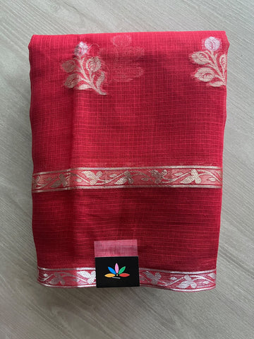 Woven Border Kota Saree - 37626