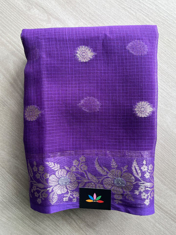 Woven Leaf Butta Kota Saree - 37631
