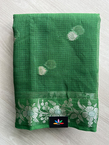 Woven Leaf Butta Kota Saree - 37633