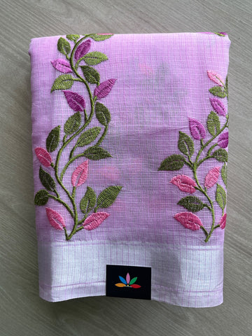 Embroidered Kota Saree - 37640