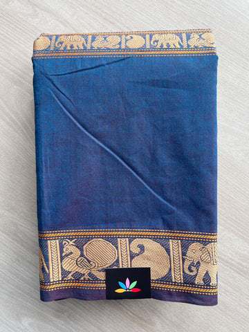 Vanasingaram Contrast Border Cotton Saree - 37812