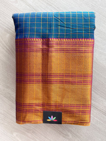 Narayanpet Mercerized Cotton Saree - 37834