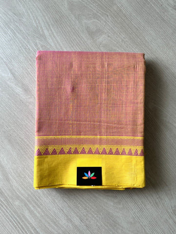 Handwoven Mangalagiri Cotton Saree -5518