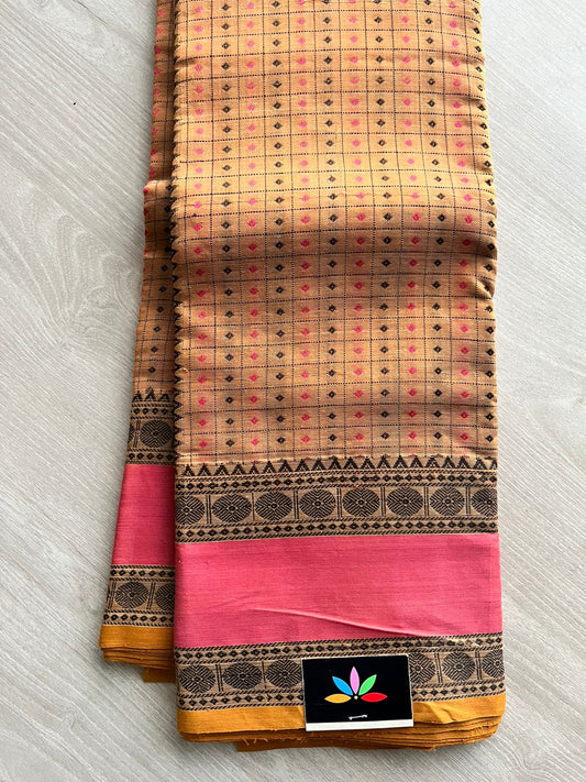 Handwoven Lakshadeepam Kanchi Silk Cotton Saree-590