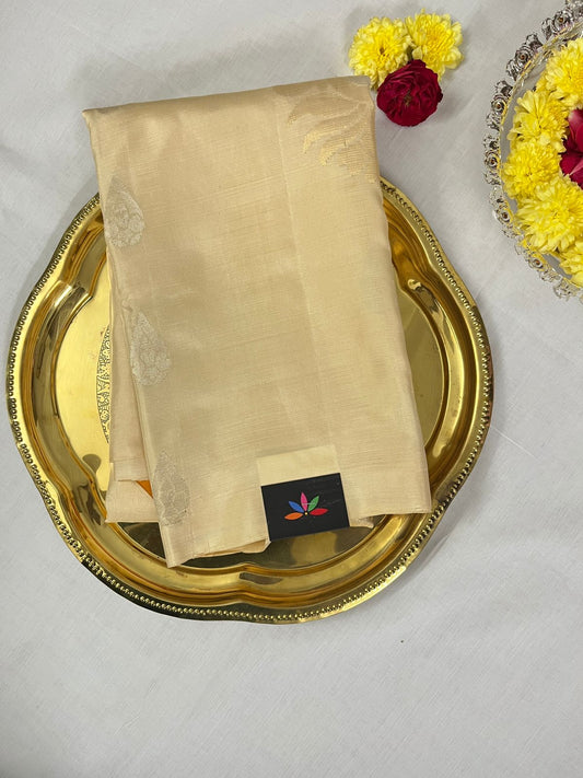 Exclusive Zari Woven Butta Handloom Pure Soft Silk Saree-7761