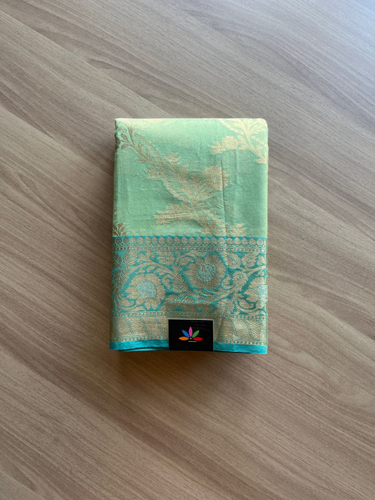 Banarasi Weave Cotton Silk Saree -8473