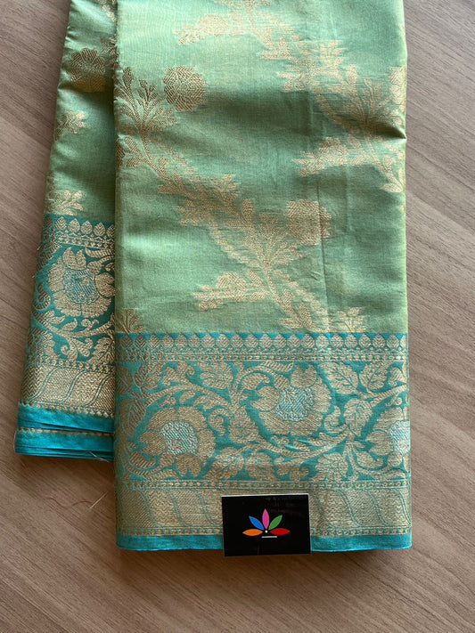 Banarasi Weave Cotton Silk Saree -8473