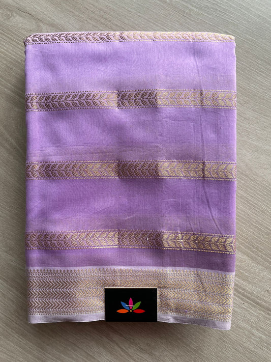 Handloom Maheshwari Silk Cotton Saree -8667