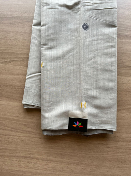 Handwoven Jamdani Cotton Saree -9476-9477