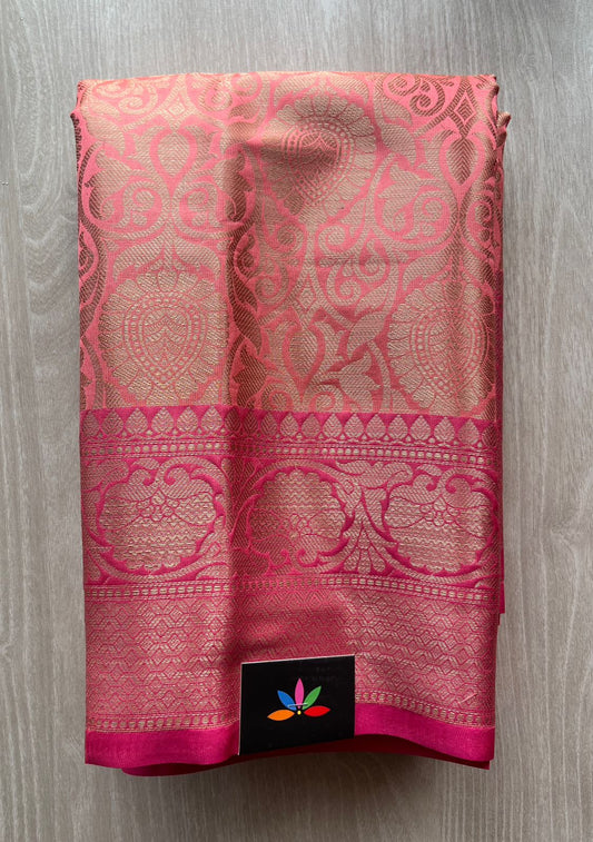 Zari Woven Art Silk Saree -8477