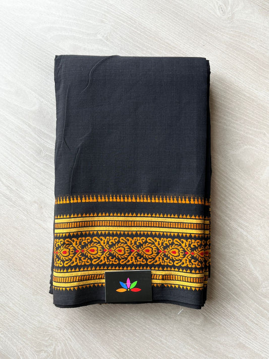 Handwoven Cotton Saree -5442 -5445