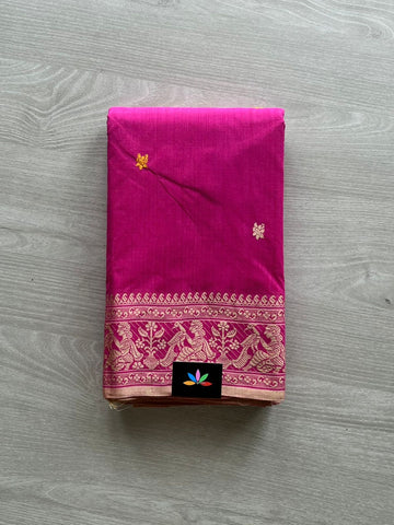 Handloom Baluchari Soft Cotton Saree -12775-12776