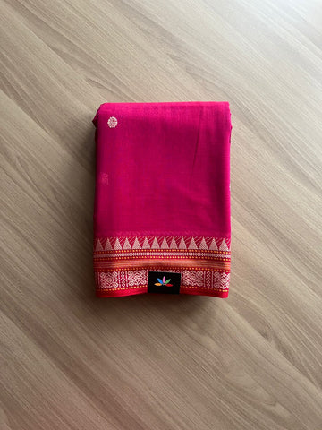 Handloom Soft Cotton Saree -14356