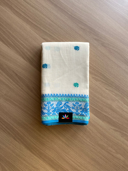 Handloom Cotton Baluchari Saree -14360-14361