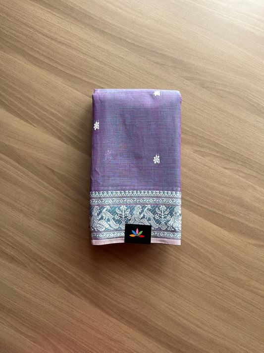 Handloom Cotton Baluchari Saree -14550