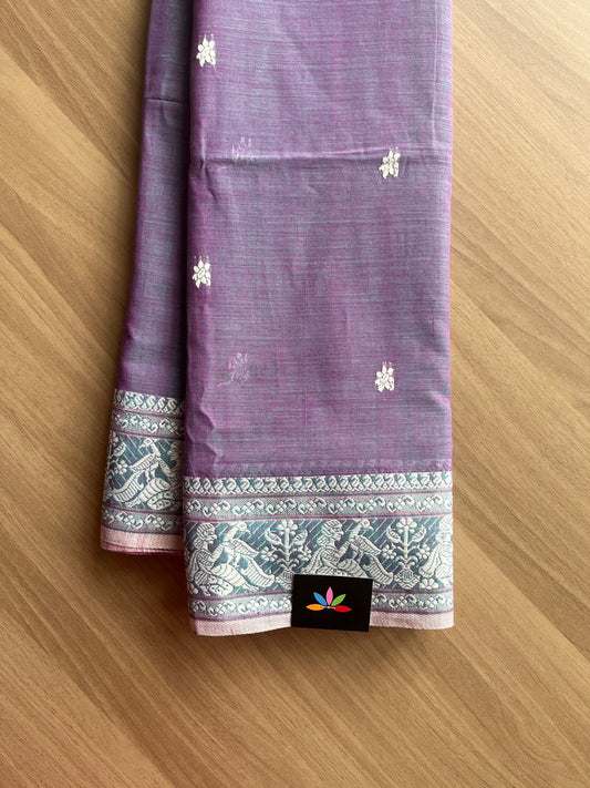 Handloom Cotton Baluchari Saree -14550