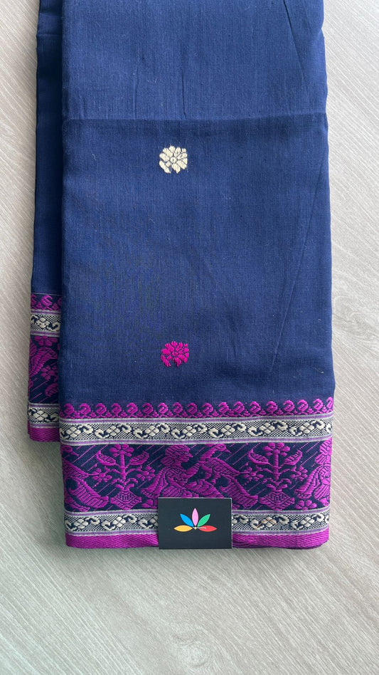 Handloom Cotton Baluchari Saree -25622