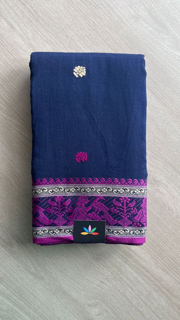 Handloom Cotton Baluchari Saree -25622