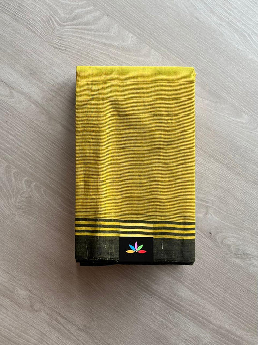 Handwoven Half And Half Bengal Soft Cotton Jamdani Saree -12935