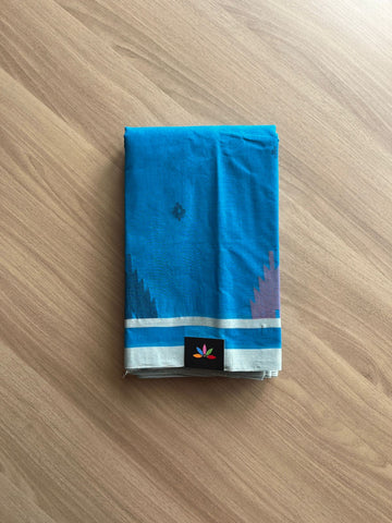 Handwoven Bengal Cotton Jamdani Saree-13762