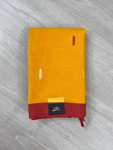 Handloom Bengal Cotton Saree-11323-11324