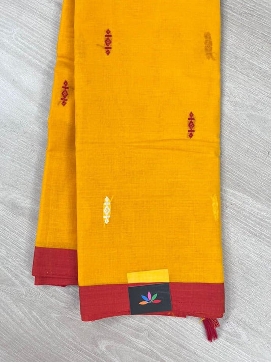 Handloom Bengal Cotton Saree-11323-11324